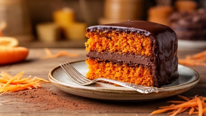 Bolo de Cenoura com Cobertura de Chocolate: Receita Profissional e Rentável para seu Negócio de Confeitaria